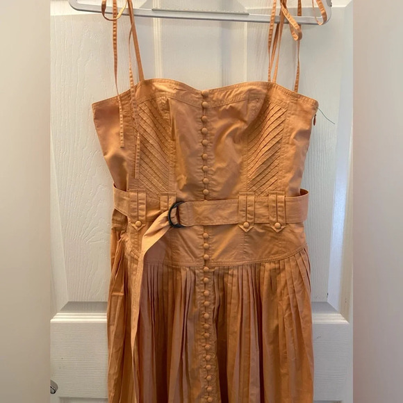 ! Ulla Johnson Cosette Dress in Pale Coral s 8 - Picture 6 of 8